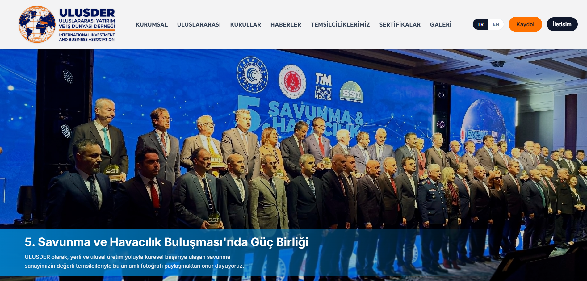 ULUSDER-ULUSLARARASI YATIRIM VE İŞ DÜNYASI DERNEĞİ